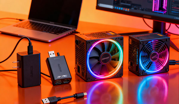 RGB fan, adaptör, kablo ve bilgisayar sarf malzemeleri – KDK Bilgisayar