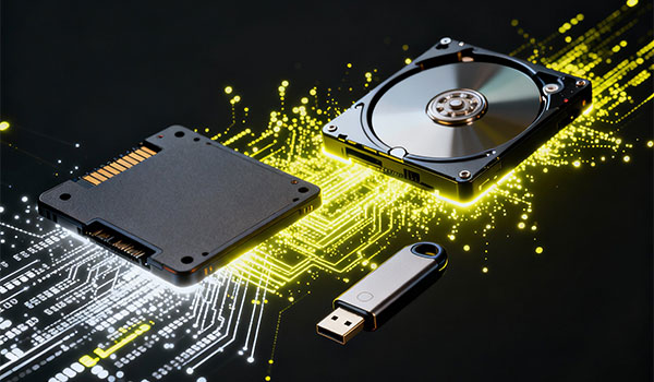Silinen dosyalar için profesyonel HDD/SSD veri kurtarma