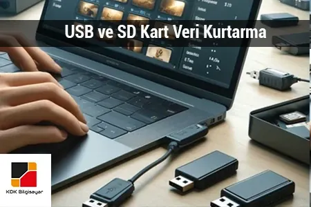 USB ve SD kart veri kurtarma
